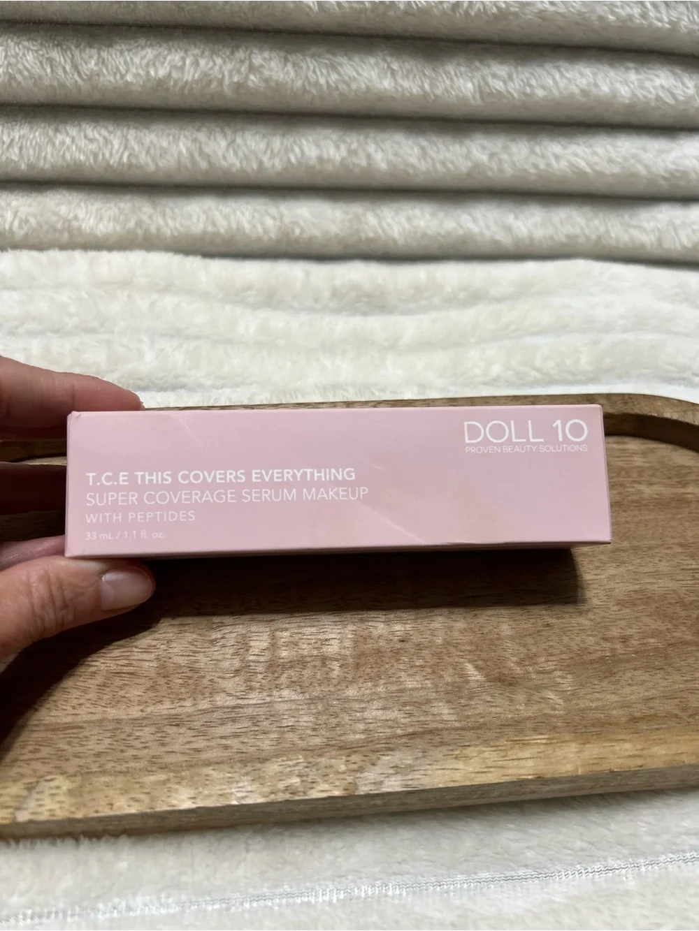 Doll 10 T.C.E This Covers Everything Serum Foundation Tan/Deep 1.1 fl oz. NIB